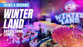 Winter Land Bahria Town Lahore  Raza Haider Vlog [upl. by Calloway904]