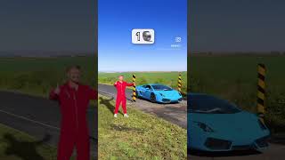 How many taps to stop Lamborghini mrbeast ronaldo viralvideo [upl. by Kilbride]