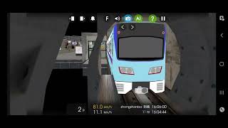 Hmmsim 2 Guangzhou Metro Line 5 From Jiaokou to Guangzhou Railway Station [upl. by Eimmelc651]