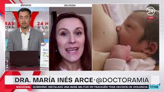 María Inés Arce aborda semana mundial de la lactancia materna [upl. by Farika71]