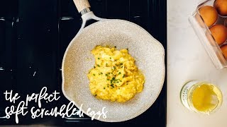 How To Make The Perfect Soft Scrambled Eggs without a Recipe  Brewing Happiness [upl. by Peckham]