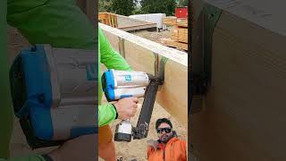 Nail gun tools woodworking carpentry [upl. by Nosniv]