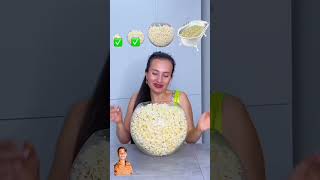 Chota pop corn sa bara Pop Corn Challenge 😱😨😨😨 funny comedy challenge food katebrush shorts [upl. by Ydal]