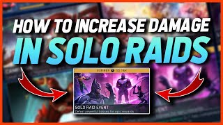 Injustice 2 Mobile  How To Increase Damage In Solo Raids  Solo Raids Guide [upl. by Adlez]