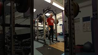 1 Back Squat 85 kg 7 Nov 2024 mastersweightlifting motivation squats [upl. by Hyozo178]