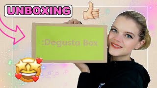 SEHR GUT UNBOXING DEGUSTA BOX JANUAR 2024 [upl. by Katrinka]