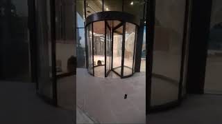 Four Season Hotel  Bahrain Auto Floding Revolving Door [upl. by Latrice]