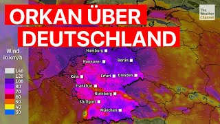 SturmFahrplan für Deutschland Jetzt rollt Orkan Zoltan auf uns zu [upl. by Renita]