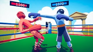 BOXING TOURNAMENT 🥊  Totally Accurate Battle Simulator TABS [upl. by Noyerb]