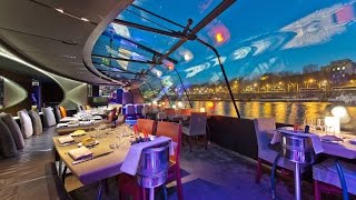 Dinner Cruise on the River Seine  Bateaux Parsiens [upl. by Nylrehs885]