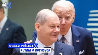 Scholz požiadal Putina o rozhovor [upl. by Ruhl]