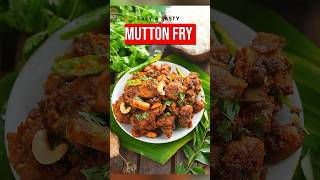 Easy and Best Mutton Fry Recipe [upl. by Anirrak82]