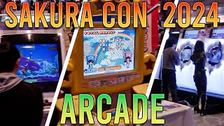 Sakura Con 2024 Arcade 4k Walkthrough [upl. by Ilyah181]