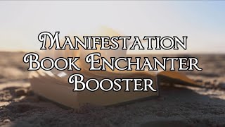 Manifestation Book Enchanter Booster  Nightshade Subliminals 🎵 [upl. by Velasco]