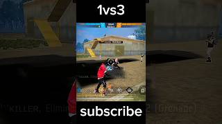 free fire fast ⚡glowall speed moment handcame 🌍 custom gameplay 1vs 3 youtube shortsvideos viral [upl. by Gagliano]