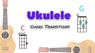 Ukulele Play along GampC Chord Transition 1 [upl. by Thorr]