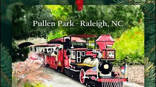 Holiday Express at Pullen Park 2023 [upl. by Blankenship]