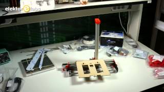 Elektor  Unwrapping and Assembling RS Components RepRap 3D printer [upl. by O'Rourke]