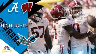 Alabama vs Wisconsin  COLLEGE FOOTBALL HIGHLIGHTS  9142024  Big Ten on NBC Sports [upl. by Anavoig396]