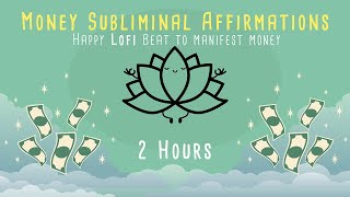 Lofi Money Subliminal Affirmations  Manifest Wealth and Abundance  Happy Lofi Beats [upl. by Teeter902]