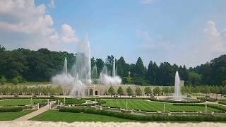 LONGWOOD GARDENS Fountain Show  FULL HD Best View [upl. by Elleahcim307]