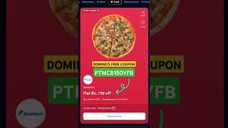 Dominos Free Coupon Code  Dominos Pizza Free Coupon  Free Dominos Coupon dominospizza [upl. by Laehplar185]