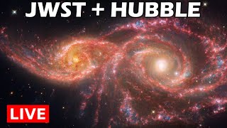 JWSTHUBBLESPECTACULAR NEW IMAGE Webb amp Hubble Space Telescope Tracker [upl. by Og]