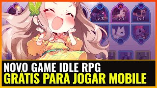 NOVO GAME NFT IDLE RPG VERSÃO MOBILE GRÁTIS PARA JOGAR  SUPER VILLAIN [upl. by Nnyla]