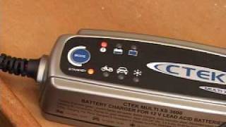 Ctek The Easiest Battery Charger In The World [upl. by Enelia897]