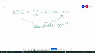 05 Percents Fractions Decimals [upl. by Adnawot]