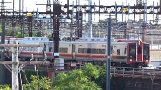 Boatside Railfanning at Bridgeport [upl. by Gallagher648]