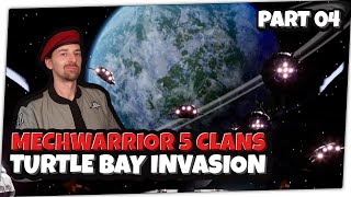 Turtle Bay Invasion  Experte  Coop 🤖 MECHWARRIOR 5 CLANS 004 [upl. by Adnawot]