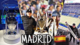 DE VACACIONES EN ESPAÑA CON MI FAMILIA Y MI AMIGO CHAVELONFUIMOS AL ESTADIO DEL REAL MADRID⚽️ELKC [upl. by Behm309]