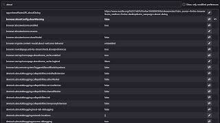 Firefox Advanced Settings [upl. by Arrej]