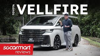 Toyota Vellfire Hybrid  Sgcarmart Reviews [upl. by Nolek]