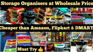 Storage Organiser at Wholesale Price  Cheaper then AmazonAdarsh Agencies Latest collection chennai [upl. by Ecinehs]