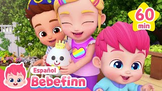 Humpty Dumpty🥚 y Más Canciones Infantiles🎶  Nursery Rhymes en español  Bebefinn en español [upl. by Llehcim998]