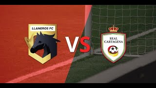 LLANEROS VS REAL CARTAGENA  EN VIVO  TORNEO BETPLAY 2024II  HOY NOVIEMBRE 4 DE 2024 [upl. by Nohtanoj]