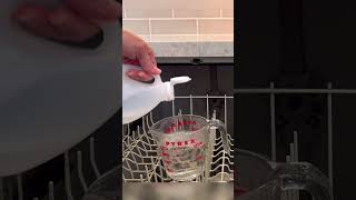 Quick Tip For Cleaning Dishwashers diy homehacks cleaningtips diytips cleaningmotivation [upl. by Relyat]