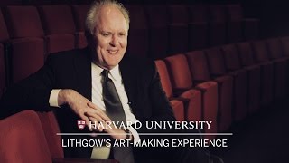 John Lithgow talks about his artmaking experiences [upl. by Ifar562]