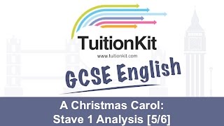 A Christmas Carol Stave 1 Analysis 56 English Literature [upl. by Eisler83]