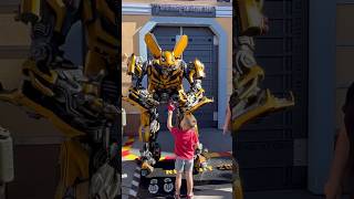 “ He got Optimus “ 😀 Bumblebee transformers bumblebee robot optimus [upl. by Kcirderfla]