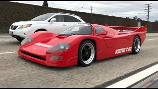 The Koenig C62 is a 15M StreetLegal Porsche LeMans Racer  One Take [upl. by Idalia88]