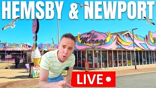 🔴 Hemsby LIVE  The Village Falling Into The Sea [upl. by Baptista511]