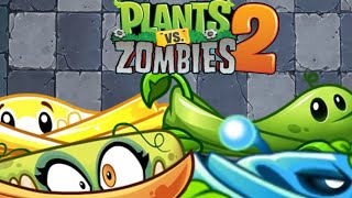 Juego con las 4 Mejores Enredaderas de Plants VS Zombies 2 [upl. by Tnomel]