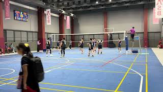 ASB BOBCATS VS MUIDS Varsity boys volleyball [upl. by Ynobe]