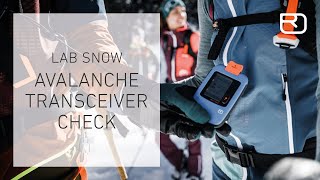 The right way to perform an avalanche transceiver check – tutorial 1117 English  LAB SNOW [upl. by Ashwell]