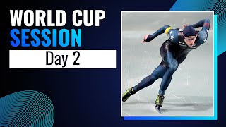 Day 2 World Cup Session  Beijing 2024  SpeedSkating [upl. by Marriott]