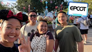 MY FIRST TIME AT DISNEY WORLD  PART 3 EPCOT [upl. by Peppy]