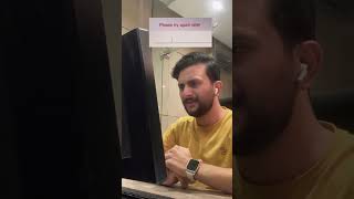 Asa mar kay b naw karna🥹 fypシ゚viral comedy funny officememes newjobspakistan ytshortsindia [upl. by Aicia]